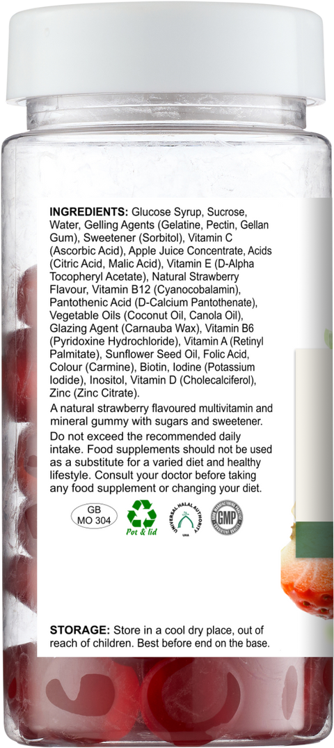 Multivitamin (Strawberry) - 60 Gummies / Servings