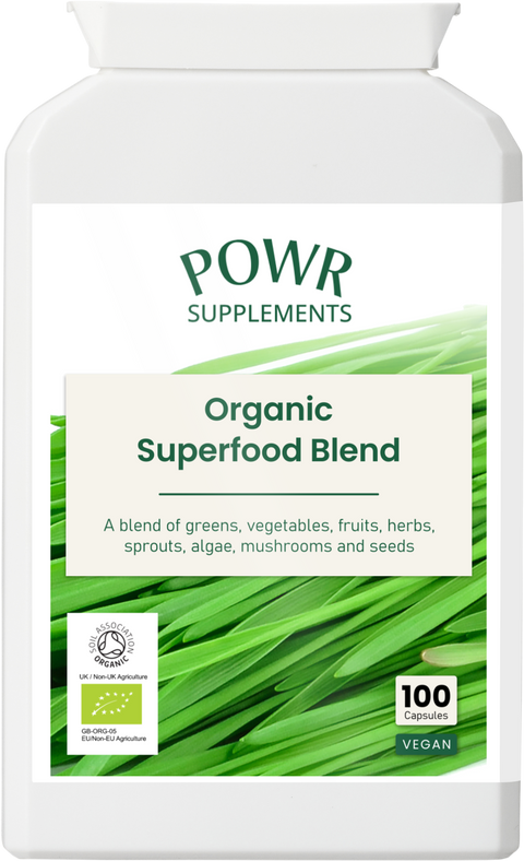 Organic Superfood Blend - 100 Capsules / Servings