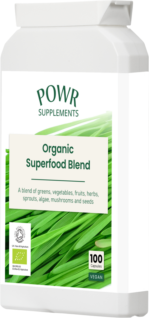 Organic Superfood Blend - 100 Capsules / Servings
