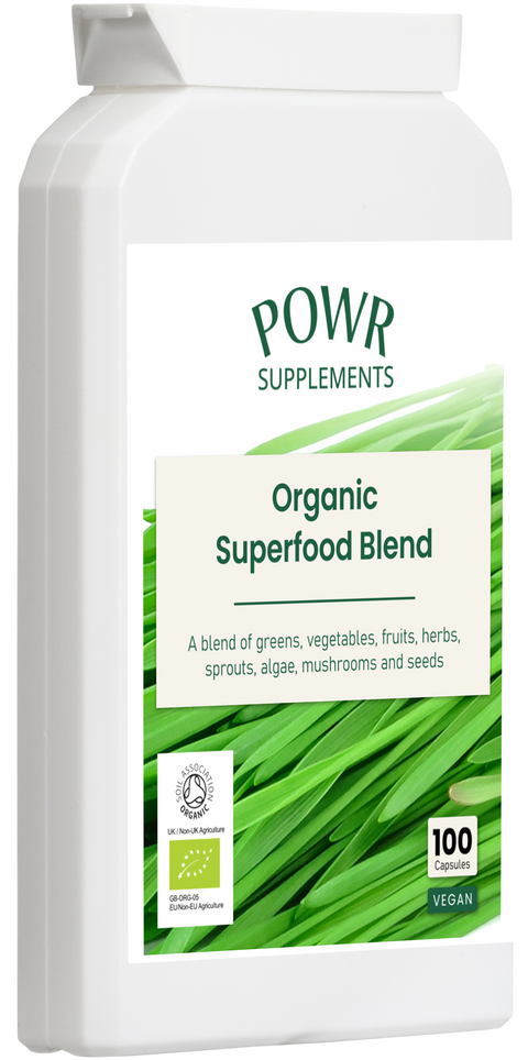 Organic Superfood Blend - 100 Capsules / Servings