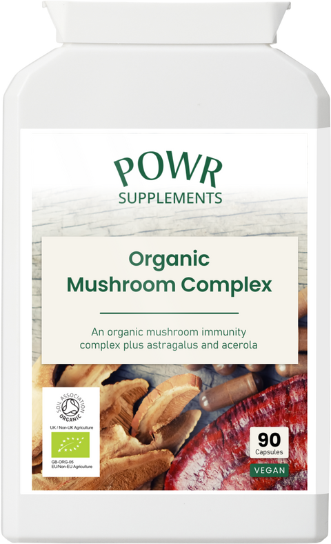 Organic Mushroom Complex - 90 Capsules / Servings